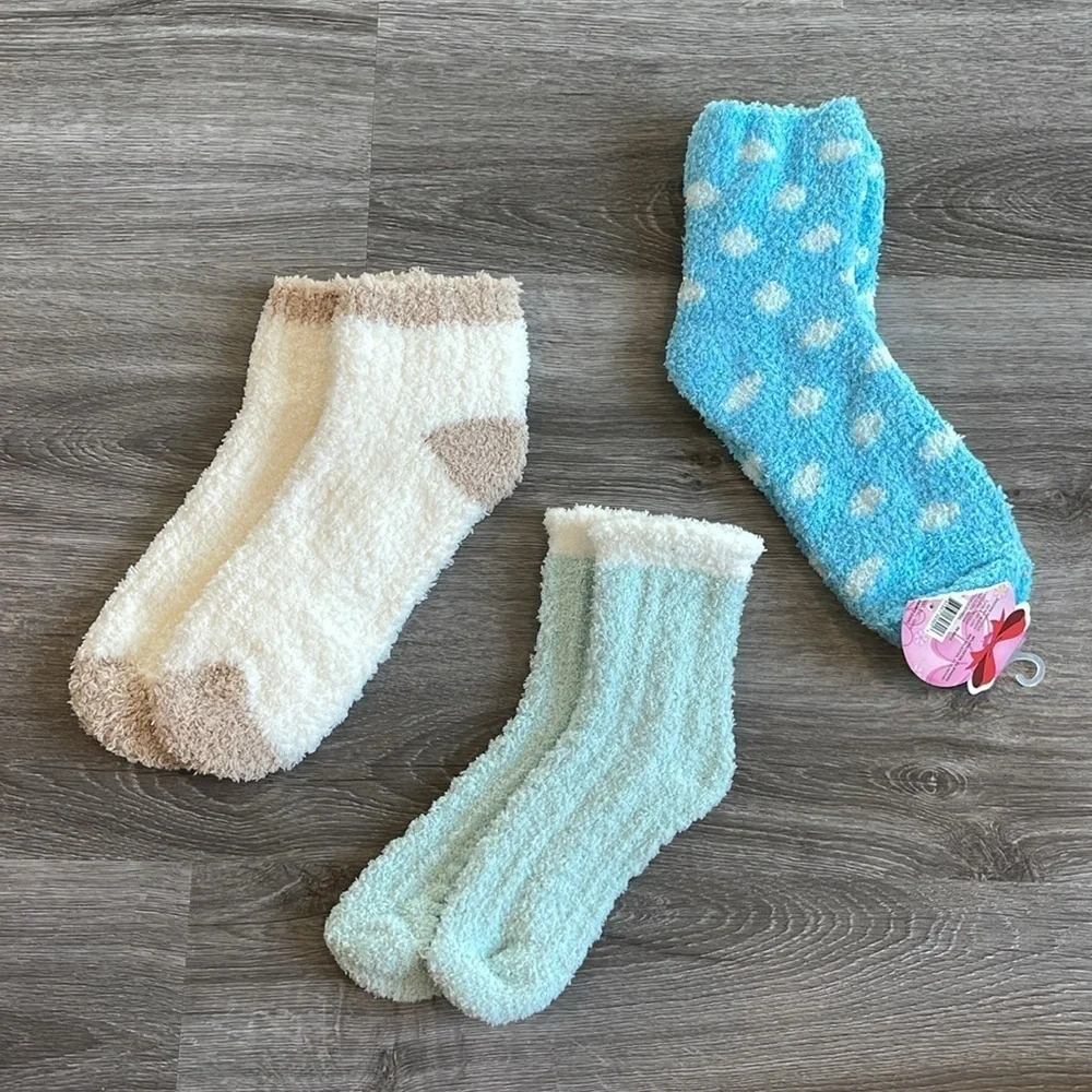 Cozy Fuzzy Socks Set